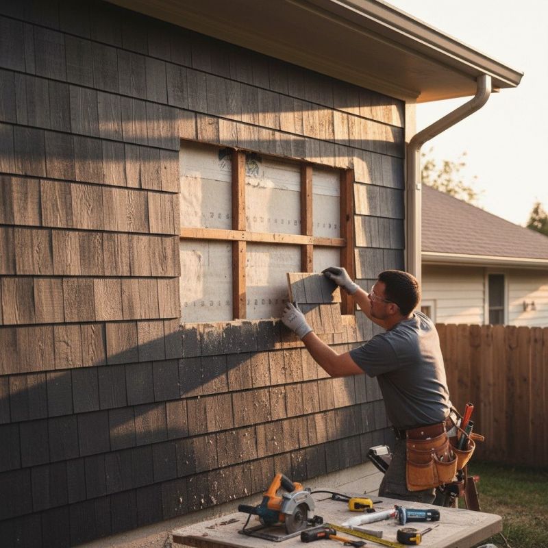 Wood Siding Repair Service